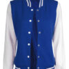 Blue and White Varsity Jacket