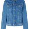 Denim jacket front