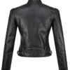 Men Style Café Leather Jacket