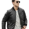 Men’s Black Bomber Jacket