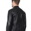 Mens Black Leather Jacket