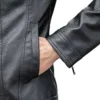 Men`s Shirt Style Black Jacket