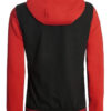 Red and Black Varsity Hooded Jacket