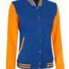 Royal Blue and Yellow Varsity Jacket