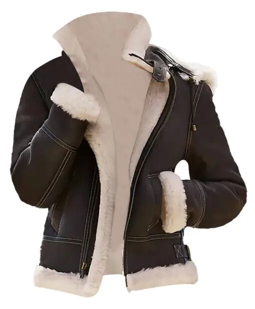 Women Aviator Brown Jacket