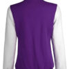 Womens Varsity Purple and White Jacket