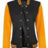 Womens Yellow and Black Jacket