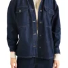 women denim front jacket