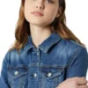 women front denim jacket