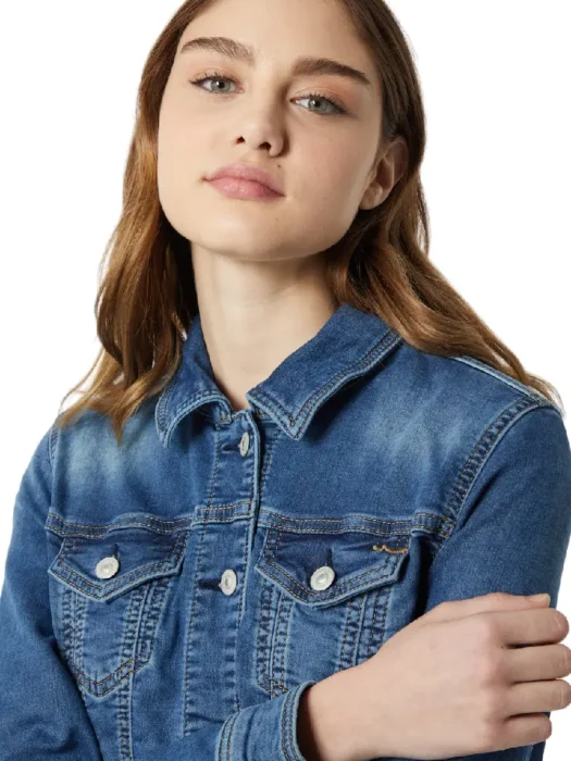 women front denim jacket