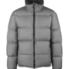 Grey Puffer Down Jacket