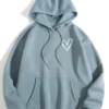 Heart Print Hoodie