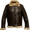 Mens Aviator Sheepskin B3 Bomber Jacket