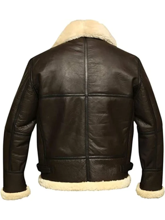 Mens B3 Aviator Bomber Sheepskin Jacket