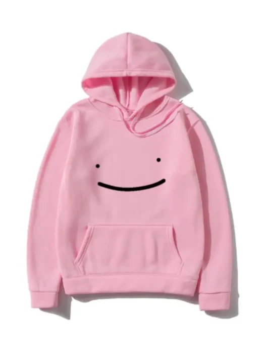 Pink Casual Streetwear Hoodie