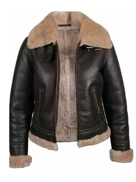 RAF B3 Aviator Pilot Shearling Jacket