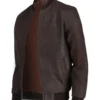 Real Bomber Leather Jacket