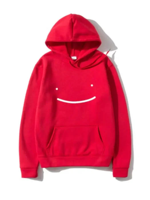 Red Hoodie Casual Streetwear