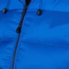 Stylish Blue Hooded Puffer Jacket