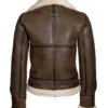 Women’s Brown Shearling Jacket