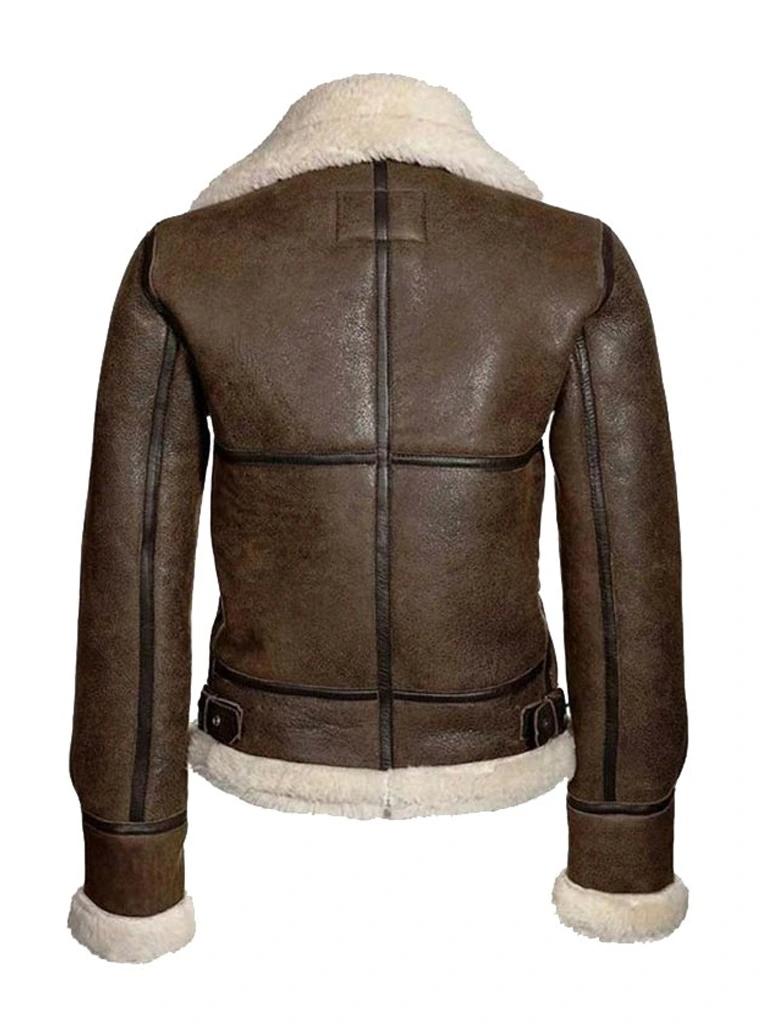 Women’s Brown Shearling Jacket