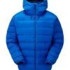 Womens Casual Blue Puffer Jacket