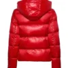 Womens Red Puffer Jacket