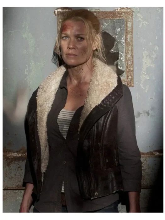 andrea harrison leather vest