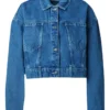 denim blue jacket front