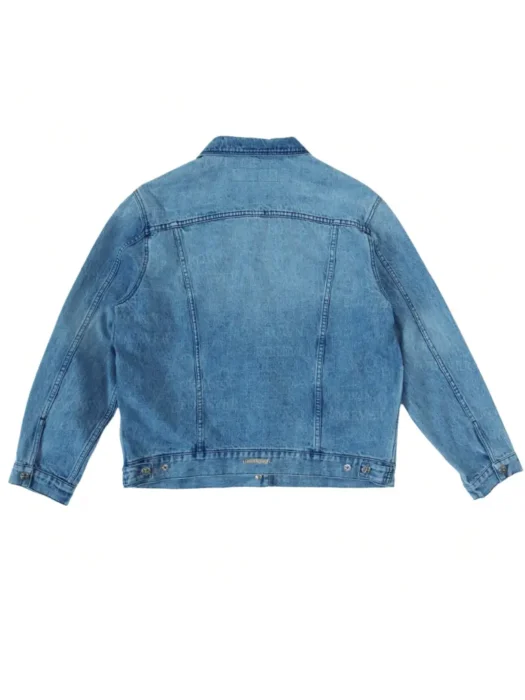 light blue denim jacket