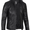 mens cafe racer leather jacket