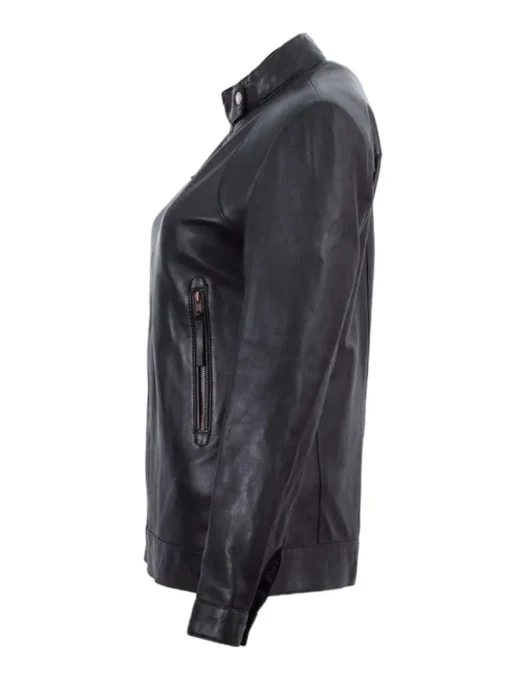 women black bike jacket