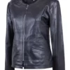 women motorcycle black jacket